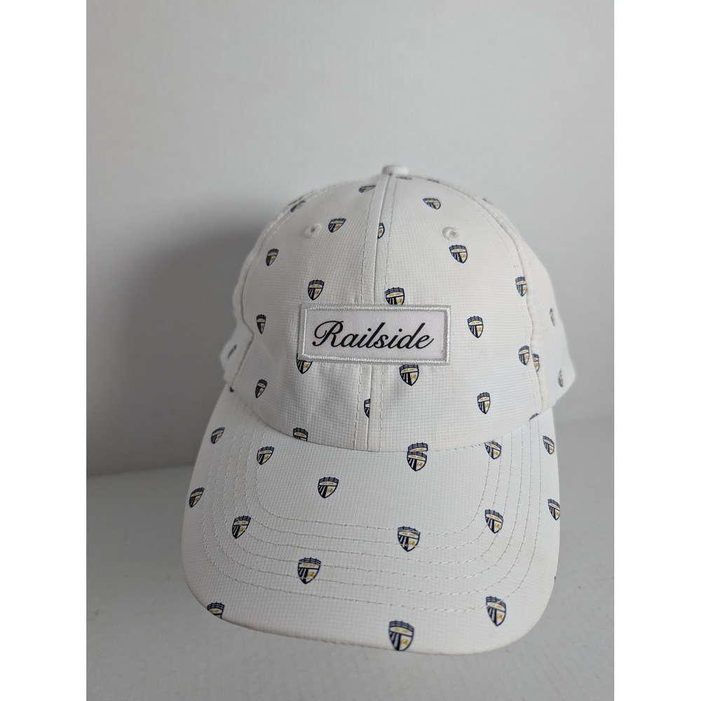 Imperial Raiside Golf Hat White Adjustable Cap All Over Print Performance